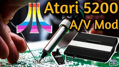 Enhance Your Atari 5200 with a 💲💲Cheap💲💲 Composite A/V Mod : Full Tutorial