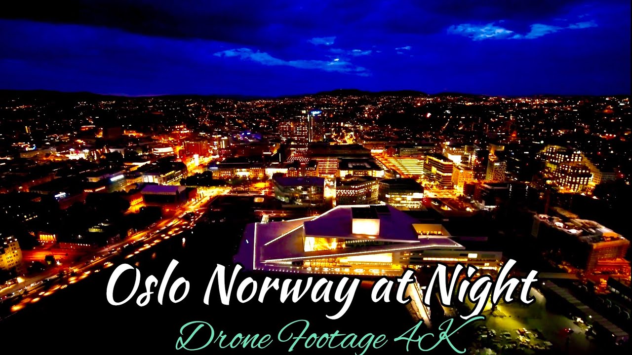 Oslo Norway 4k  | Norway 4k drone