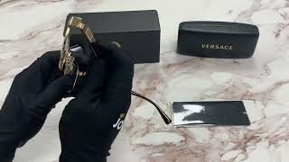 Versace Eyeglasses Model-MOD1264 Color-1460 Gold/Havana