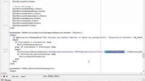 T2Ti ERP 2 0   Delphi   NF e SB01   10 Janela NFe   Exclusoes