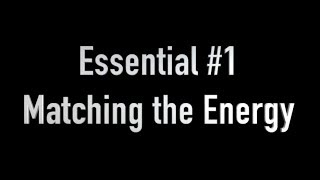 Small Group Essentials #1 Matching the Energy