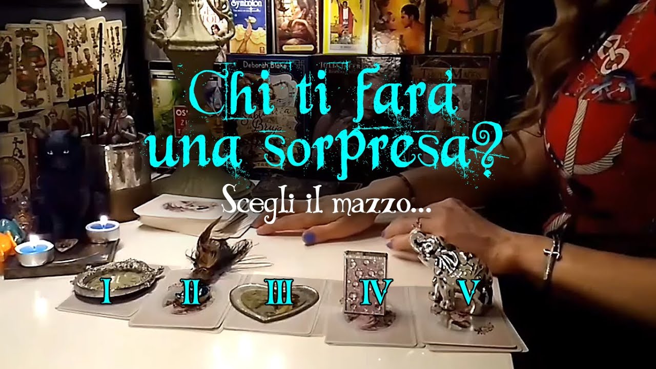 Chi ti farà una sorpresa in 33 giorni? E il nome? Tarocchi lettura futuro scegli il mazzo