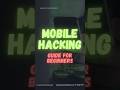 Mobile Hacking Guide for Beginners 🔐 #ethicalhacker #ethicalhacking #infosec