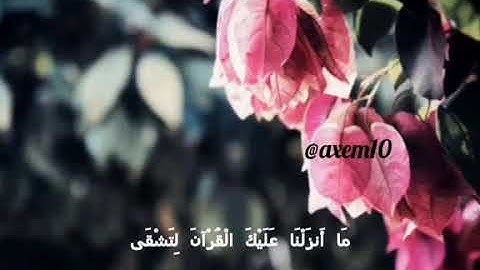 سورة طه القارئ علاء المزجاجي