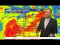 Warm & windy; Blowing dust possible- Monday, June 8