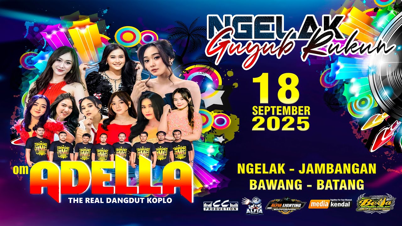 🛑 LIVE OM ADELLA NGELAK BAWANG BATANG
