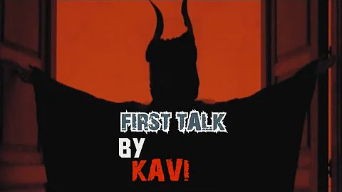 FIRST TALK (OFFICIAL AUDIO)By KAVI | latest rap song ||