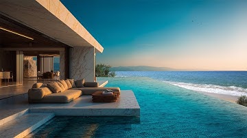 Focus music with a peaceful seaside atmosphere – music for work and study