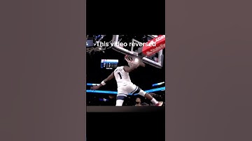 This is a video reversed