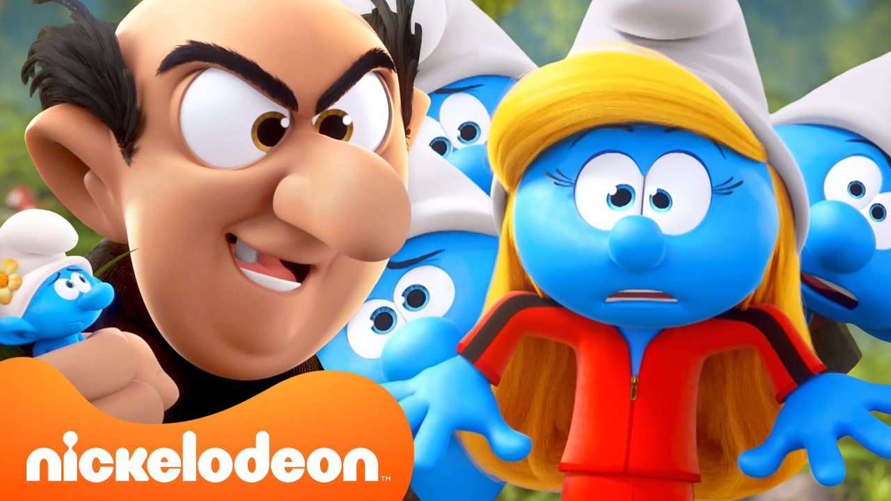 Les Schtroumpfs | Marathon Smurfs Saison 2 🔵 | 1 Heure de Compilation | Nickelodeon France