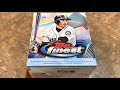 NEW RELEASE!  2020 TOPPS FINEST BASEBALL CARD HOBBY BOX OPENING!