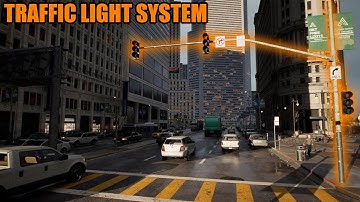 How To Create A Timed Traffic Light System In Unreal Engine 4/5 (Tutorial) Traffic Light System Pt.1