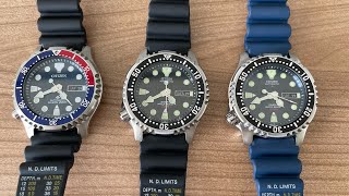 Citizen Promaster NY0040-09EE, NY0040-17LE & NY0086-16LE: Great & Affordable Automatic Dive Watches!