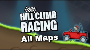 Hill Climb Racing - Gameplay Walkthrough part 4 All Maps (IOS - Android) Aftab Al Gamerz
