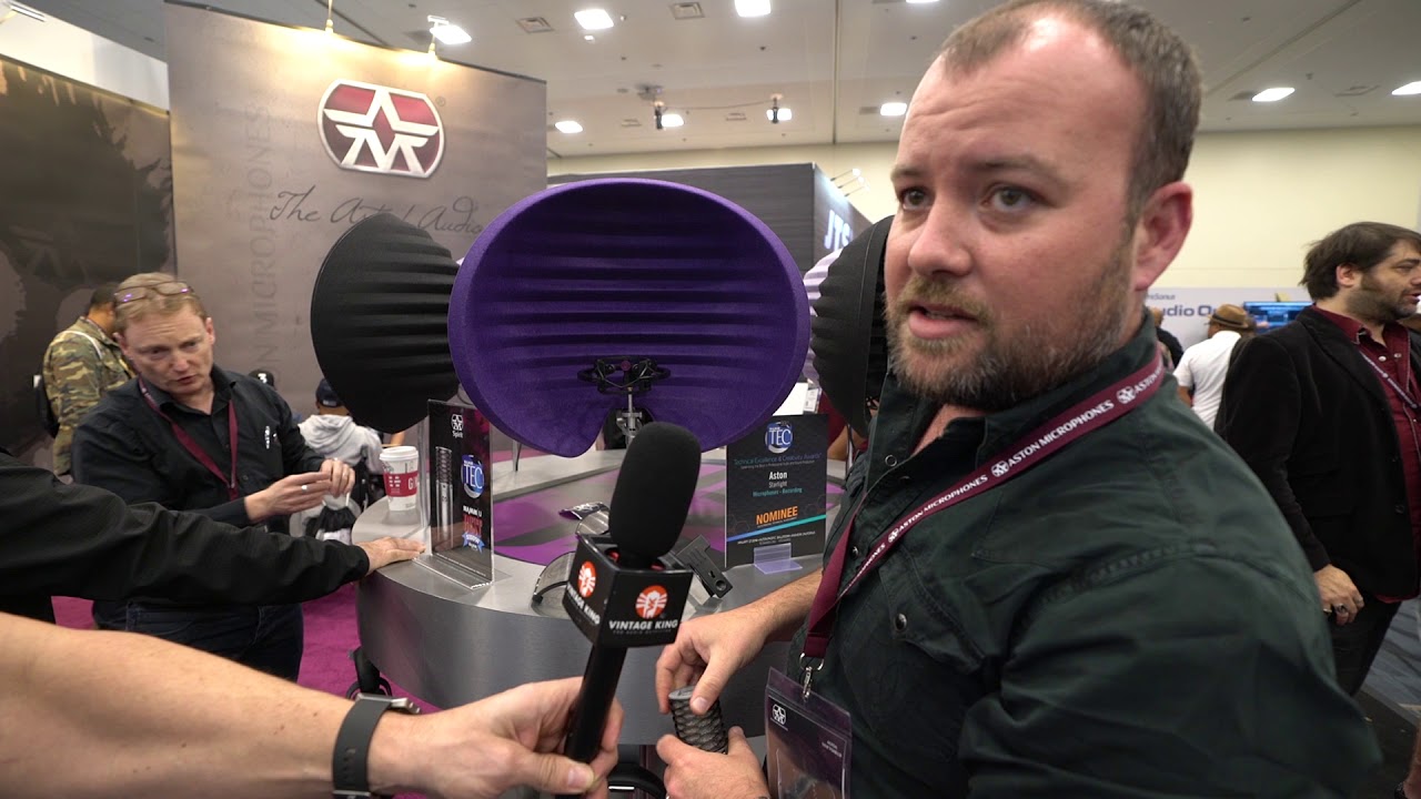 Aston SwiftShield & Shield Gooseneck | Winter NAMM 2018 | Vintage