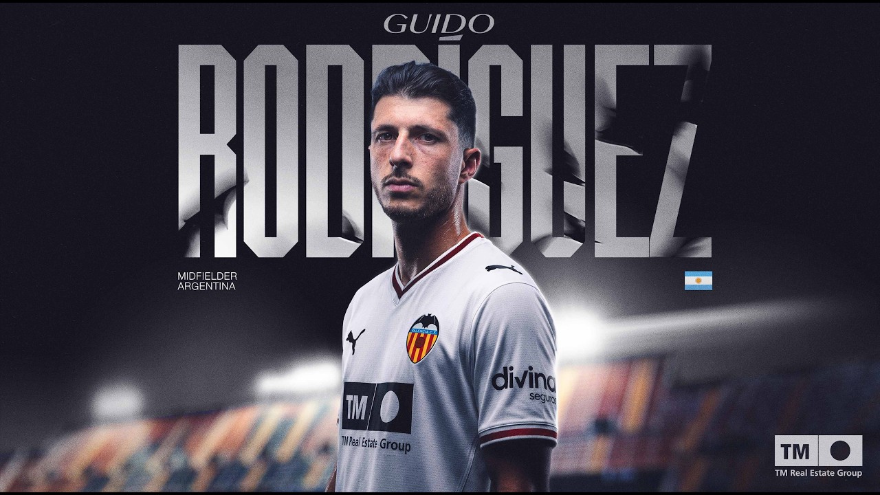 PRESENTACIÓN DE GUIDO RODRÍGUEZ COMO JUGADOR DEL VALENCIA CF | L'INFORMATIU DE VCF MEDIA 09/07/26