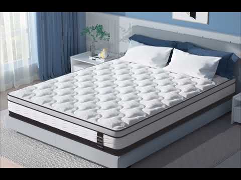 BedStory® 12 Inch Memory Foam Hybrid Mattress