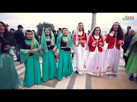 Gəncədə Novruz bayramı böyük coşqu ilə qeyd edilib V1