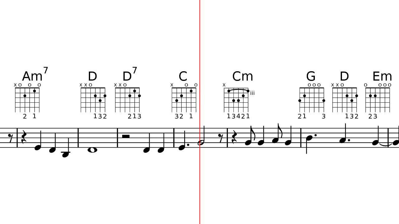 Aleluya 2 (popular israelí) (letra + melodía + acordes + partitura) -  YouTube