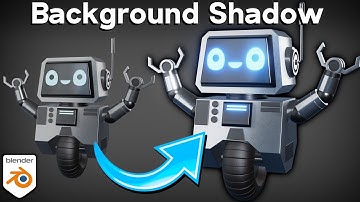 How to Add Background Shadows to Objects in Blender
