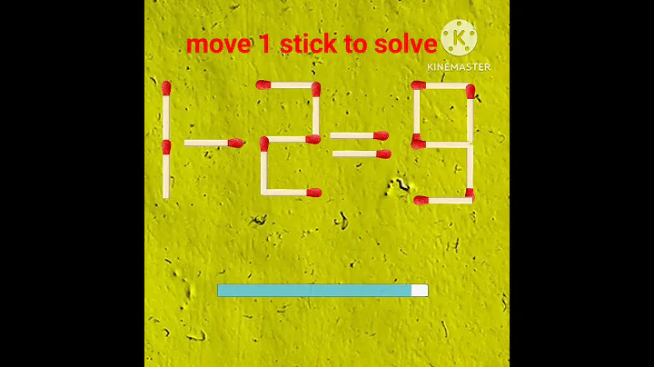 matchstick game #puzzles game #move 1 stick to solve
