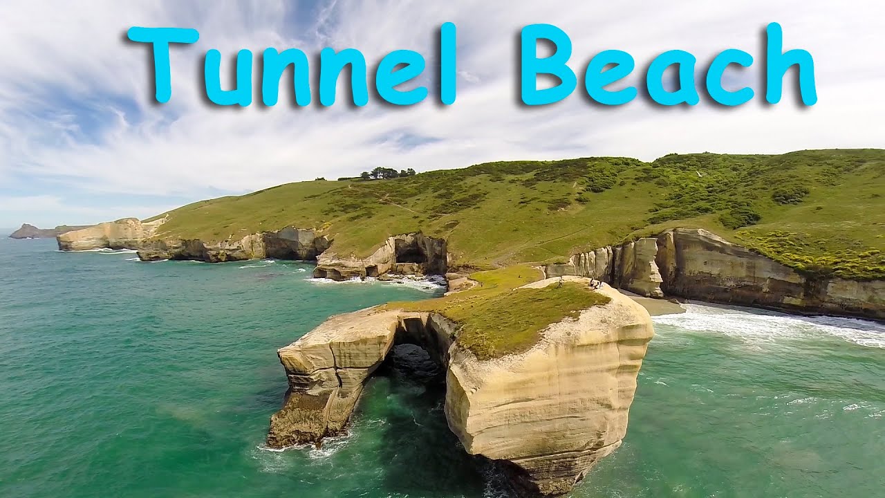 Tunnel Beach Drone Flight YouTube