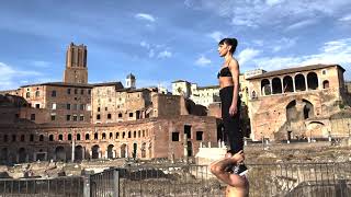 THE WALKERS at ROME  at Colosseum by Mvula Sungani