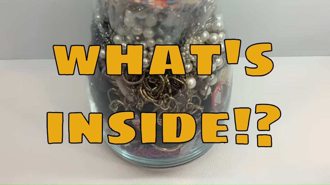 Sterling & More! Let's open this Savers Jewelry Jar UNJARRING 