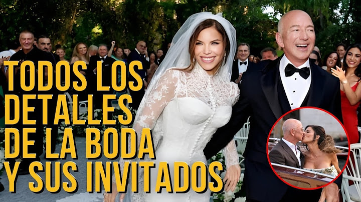 ALL about The Wedding of the Century: Jeff Bezos and Lauren Sanchez in Venice AND THEIR FAMOUS GU...