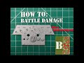 How To Battle Damage Styrene With A Wood Burning Tool All Scales
