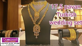Turkish kuwaity wedding set./Rajadhani gold and diamonds EDAPALLY