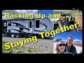 Backing up your rv and staying together