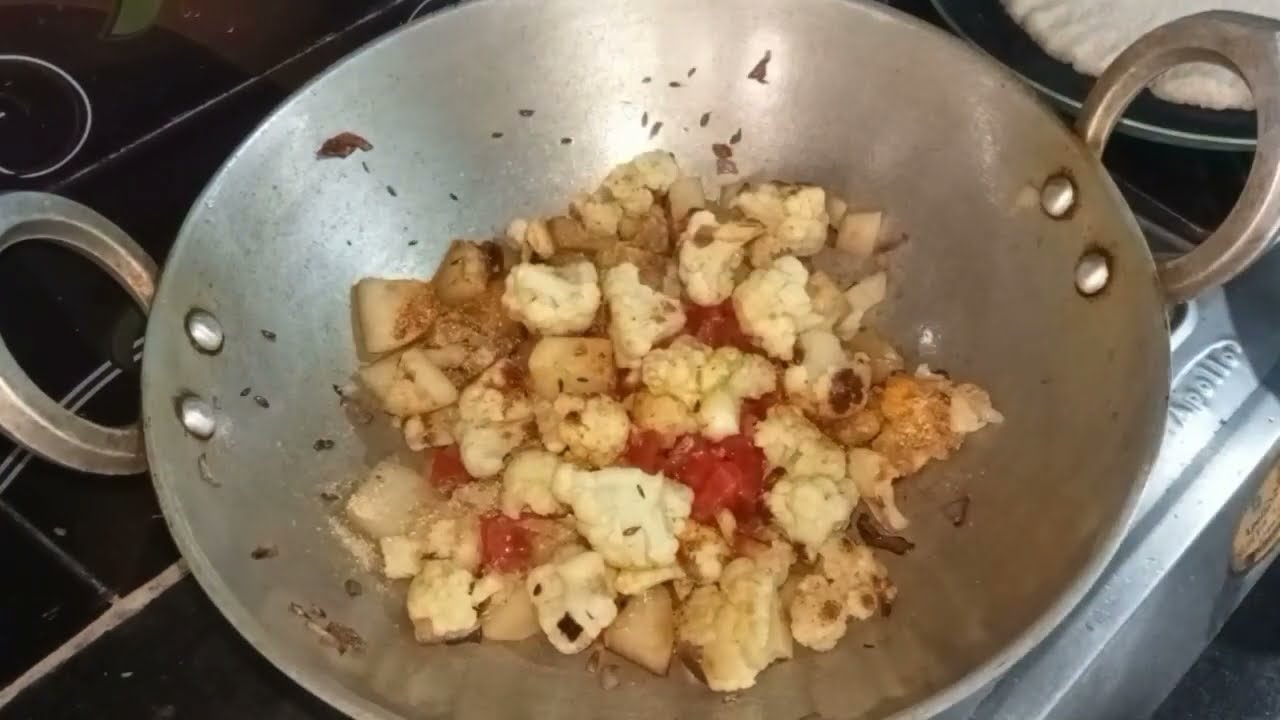 😋🔥 आलू 🥔🥔 और गोभी 🥦🥦 की सब्जी 🔥😋@Vibha98blogs #cooking #viral 