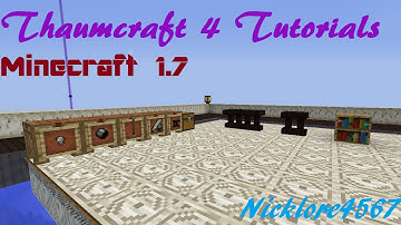 Minecraft 1.7: Thaumcraft 4 Tutorials- E01 "Researching"