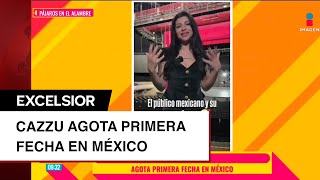 Cazzu agota primera fecha en Mexico y anuncia segunda funcion
