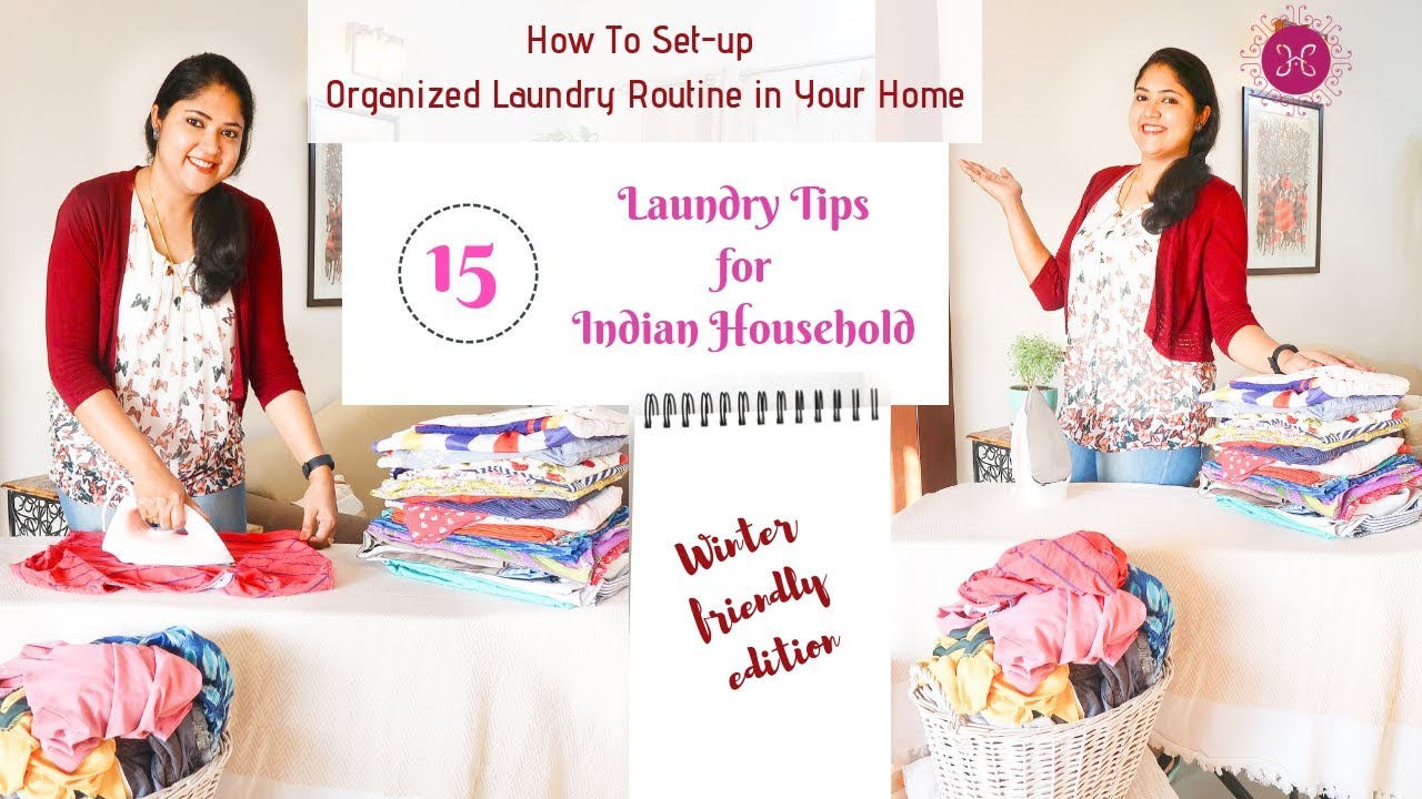 Laundry Routine in Hindi (with English Subs) / Clothes Washing Care