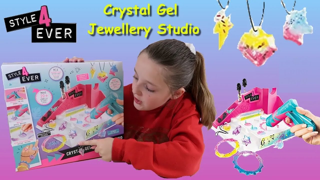 STYLE 4 EVER CRYSTAL GEL STUDIO  CRYST-A-GEL JEWELRY STUDIO 