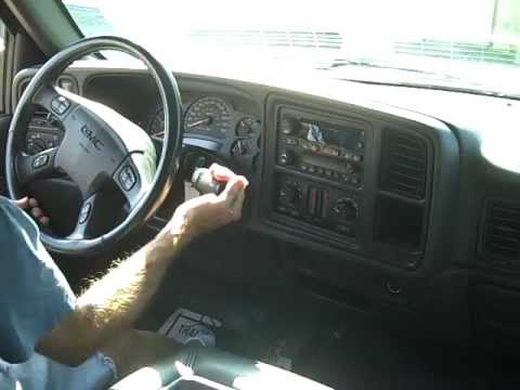 How to Bose Chevrolet GMC Truck Car stereo Radio Removal replace