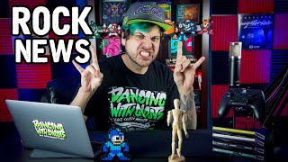 Let's Check Out Some Rock News Websites Live on a Friday! (Plus Unboxing)