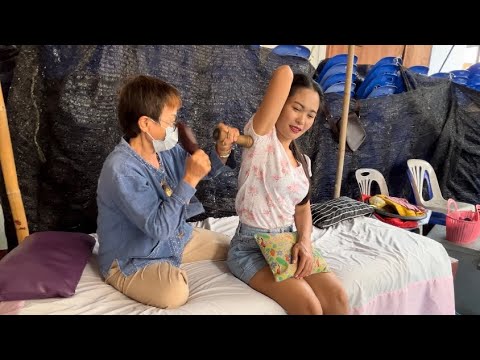 TOK SEN 🔨 THAI HAMMER MASSAGE FULL BODY BY PROFESSIONAL for Legs Back ...