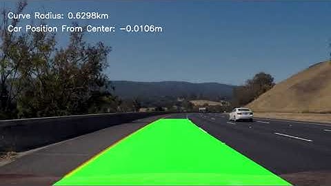 Udacity Self-Driving NanoDegree - Advanced Lane Finding  Project video output