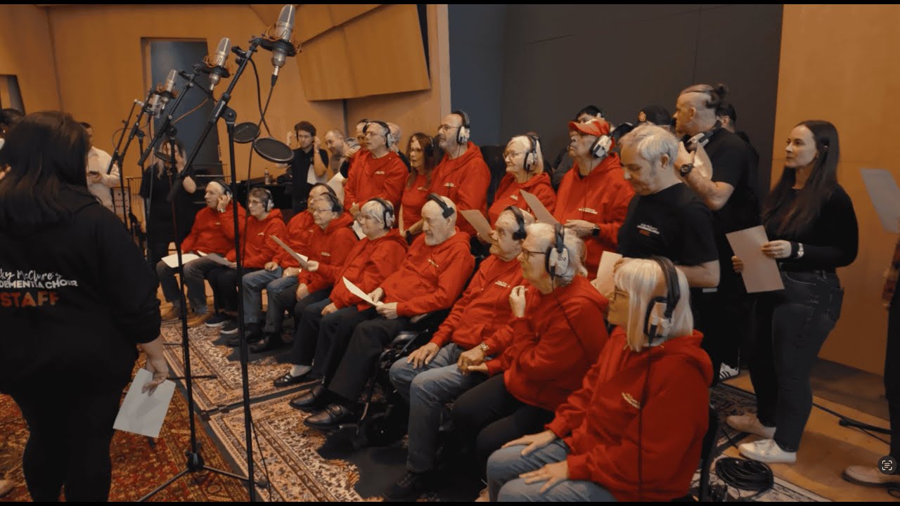 Brighter Than The Night - SpudBros and Our Dementia Choir: Официальный музыкальный видеоклип