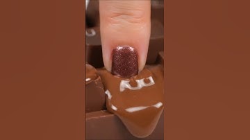 AI ASMR Keyboard Made of Chocolate?! 🍫 #aiasmr  #aiasmrkeyboard #asmrai #relaxingaiasmr #satisfying