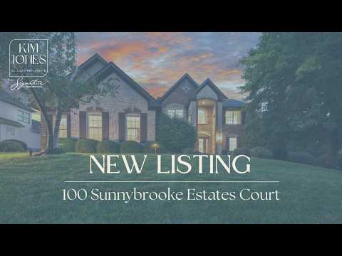100 Sunnybrooke Estates Court, Dardenne Prairie, MO home video tour