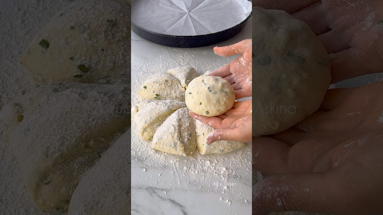 Yumuşacık patatesli çörek 🤤🤌 Yumuşacık patatesli çörek 🤤🤌