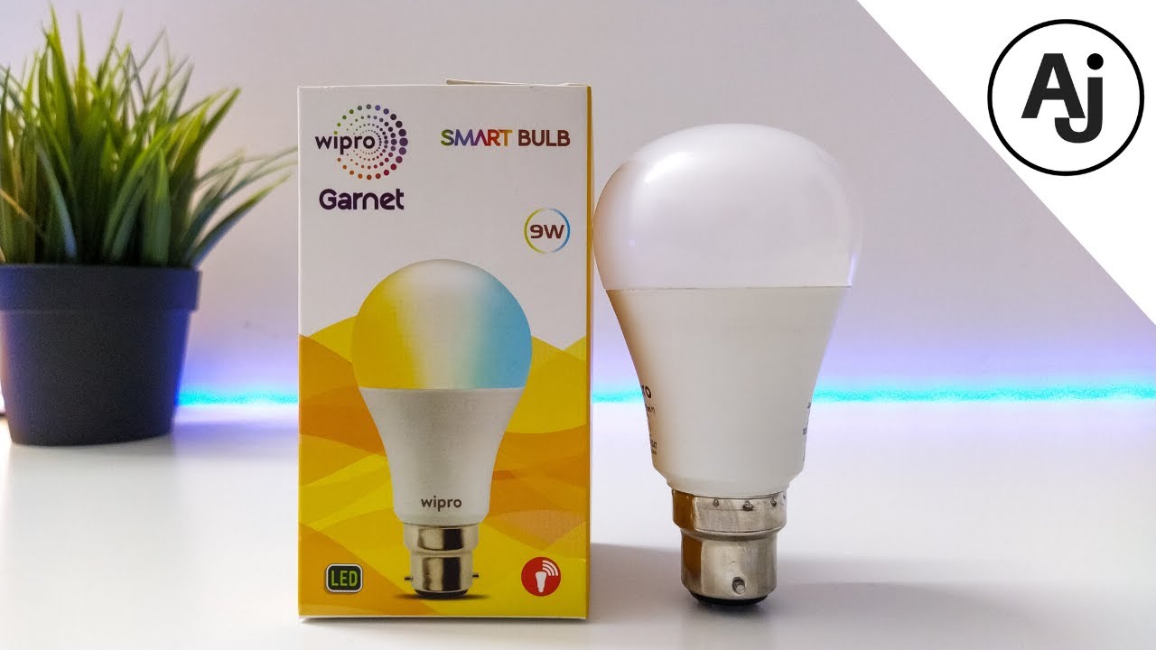 Wipro Smart Bulb with Google Assistant 