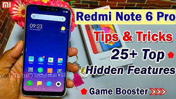 Redmi Note 6 Pro Tips and Tricks | Top 25 Best Hidden Features of Redmi Note 6 Pro In Hindi