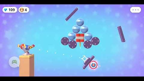 Rocket Buddy Ricochet Level 38