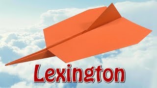 Бумажный самолёт Lexington Paper airplane Lexington