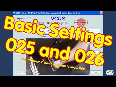 00003 - Control Module: No or Incorrect Basic Setting for MK60EC1 ABS